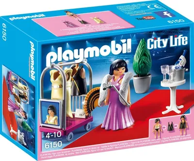 Produktbild von PLAYMOBIL City Life 6150, Mode, Celebrity on the Red Carpet, 4 Jahr(e), Mehrfarbig, Kunststoff