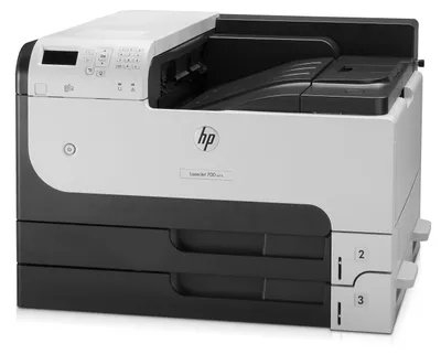 Produktbild von HP LaserJet 700M712DN - Laserdrucker - Monochrom - Desktop - 1200 x 1200 dpi Druckauflösung - 41 ppm Monodruck - 600 Seiten Kapazität - Duplexdruck, Automatisch - LCD - Gigabit Ethernet - USB