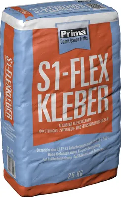Imagen del producto de Prima Flexkleber S1 25 kg – Der flexible Profi-Kleber für hochbelastbare Verlegungen