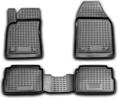 Zdjęcie produktu dla 2002-2008 Opel Vectra dywaniki podłogowe TPE czarne 4 szt