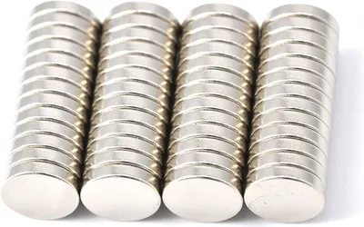 Produktbild von Magenesis 52 Stück Neodym Magnete 10x2mm Mini Magnete Extrem Stark ca. 2 Kilo Haftstärke