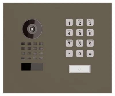 Produktbild von Unterputz Türsprechanlage Smart-IN WideScope Doorbird D1101KH mit Keypad Modul Beigegrau
