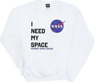 Immagine prodotto di NASA - Felpa "I Need My Space" da bambino BI39853 (128) (Bianco)