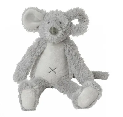 Image de Happy Horse Doudou souris Mindy 40 cm - souris douce en peluche