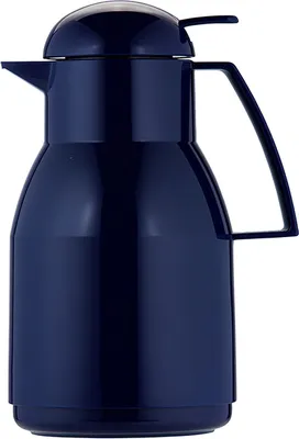 Produktbild von Helios Top Push Isolierkanne 1l dunkelblau