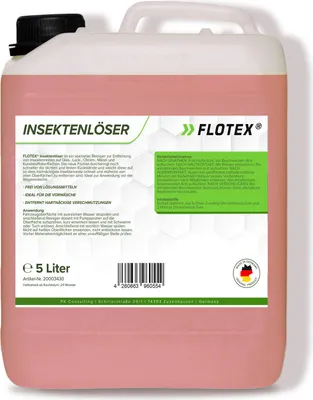 Produktbild von Flotex Insektenlöser, 5L Insektenreiniger Insektenentferner