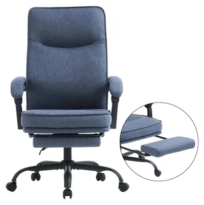 Image de Chaise de bureau ergonomique avec repose-pieds et fonctions réglables