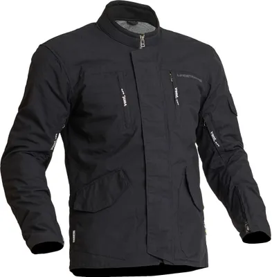 Produktbild von Lindstrands Tyfors wasserdichte Motorrad Textiljacke, schwarz, 50