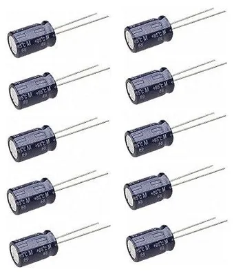 Zdjęcie produktu dla (kondensator elektrolityczny) 2200 µF, 16 V, 10 sztuk.