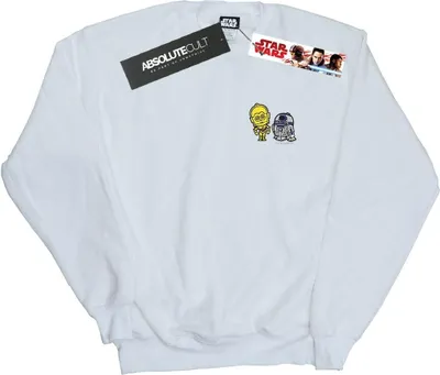 Produktbild von Star Wars - "Resistance Droids" Sweatshirt für Herren BI45520 (S) (Weiß)