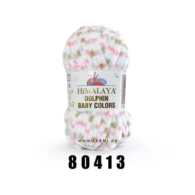 Produktbild von Himalaya Dolphin Baby Colors 80413 Strickgarn