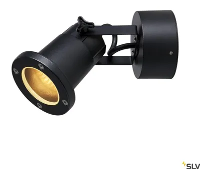 Image de NAUTILUS WL QPAR51 Outdoor applique murale noire