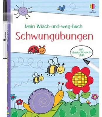 Productafbeelding van Mein Wisch-und-weg-Buch: Schwungübungen
