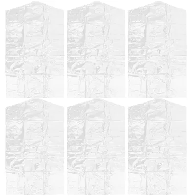 50 Kleiderschutzbeutel, transparent, 60x100 cm, für Anzüge & Hemden