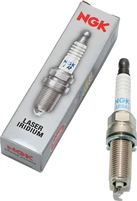 Zdjęcie produktu dla Świeca zapłonowa NGK LKAR8AI-9 Irydowa świeca zapłonowa z tłumieniem zakłóceń, 26,5 mm bardzo długi gwint Ø 12,0 mm, 6706
