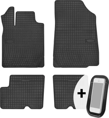 Produktbild von Gummimatten Auto Fußmatten Automatten Passgenau 4-teilig Set - passend für Dacia Duster Logan Sandero 2008-2018