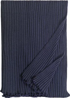 Produktbild von Eagle Products Schal Wollschal Strickschal marineblau 65 x 180 cm