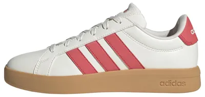 Productafbeelding van adidas Grand Court Base 3.0 dames sneakers, kleur: wit/lichtblauw/bruin, maat: 42 2/3 EU