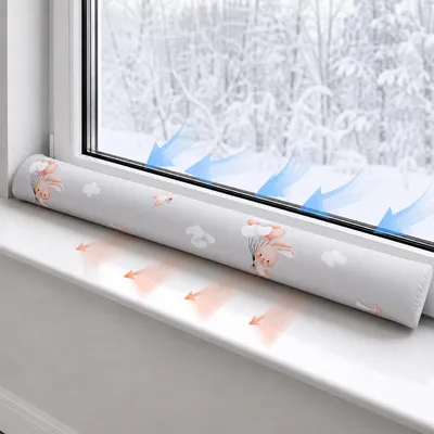 Produktbild von Zugluftstopper für Türen und Fenster, 90 cm