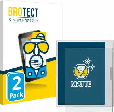 Produktbild von 2x BROTECT Schutzfolie für Boox Go Color 7 White Edition matt entspiegelt