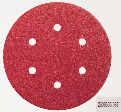 Produktbild von Schleifblatt C430, 150 mm, 120, 6 Löcher, Klett, 5er-Pack