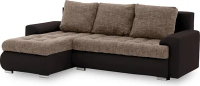 Produktbild von Ecksofa TOKIO VI PRO mit Schlaffunktion! Eckcouch mit Bettkasten! Stoff: LAWA 02 + REAL 66 (muster 2) Links