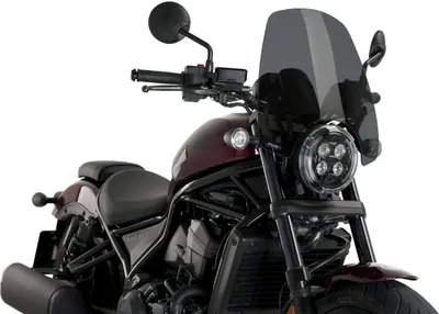 Obrázek produktu pro PUIG Naked touring tmavě kouřová obrazovka schválená ABE pro Hondu