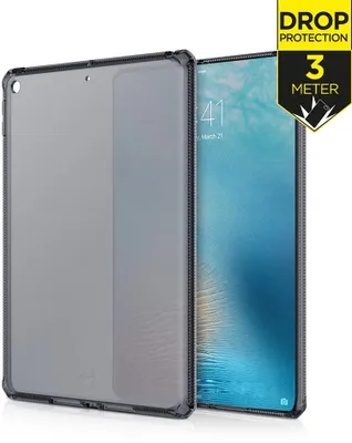 Produktbild von ITSkins SpectrumFrost Schutzhülle für iPad Pro 11 Zoll (2018) – Flexible TPU-Hülle, Schwarz