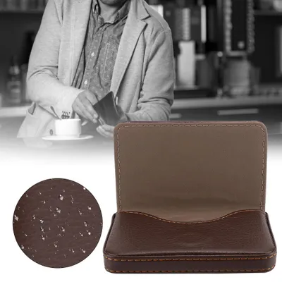 Image de Porte-cartes, sac à cartes, étui à cartes, étui à cartes, étui à cartes de visite, porte-cartes en PU
