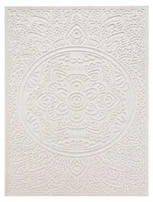 Produktbild von Outdoor Teppich Wetterfest Balkon Wohnzimmer Skandinavisches Boho Einfarbig Grösse 160x220 cm