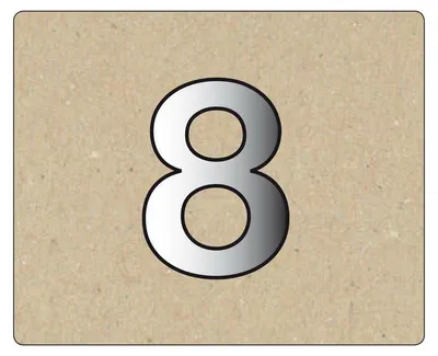 Immagine prodotto di Specchio ornamentale numero 8
