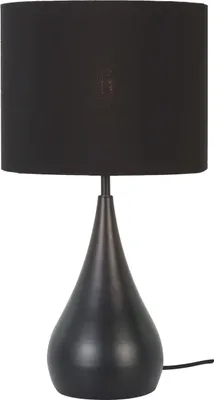 Produktbild von Light & Living - Tischleuchte Svante - Schwarz - Ø28cm Tischlampe - Nachttischlampe, Wohnzimmer, Schlafzimmer
