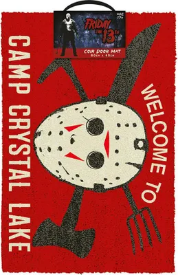 Immagine prodotto di Pyramid International Venerdì 13 Fußmatte Camp Crystal 40 x 60 cm