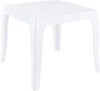 Obrázek produktu pro Stůl Queen - v43 x 50 x 50 cm - Bílá