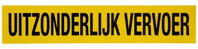 Obrázok produktu pre Výstražná tabuľa UIT20NDERLIJK VERVOERl