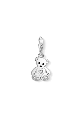 Produktbild von Teddybär Charm von Thomas Sabo aus 925er Silber mit Zirkonia