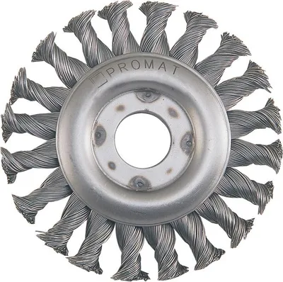 Produktbild von Promat Rundbürste 125x13mm Draht-Durchmesser 0,5mm Stahl