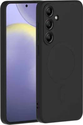 Image de Coque Silicone Magnet Galaxy S25+ Noir