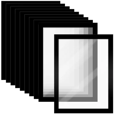 10er-Pack magnetische Bilderrahmen 30x40 cm, selbstklebend
