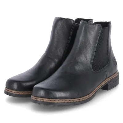 Zdjęcie produktu dla Rieker Chelsea Boots Ladies Synthetic Leather Black Rozmiar: 36