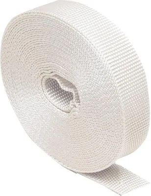 Produktbild von Schleifenband für Geschäfte Pr26, Weiß, 18 mm x 6 m