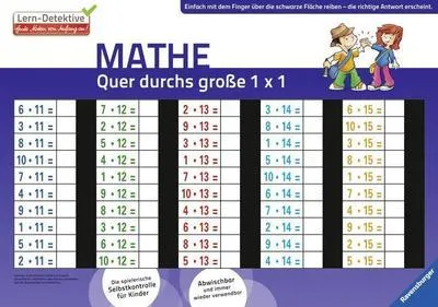 Produktbild von Lern-Detektive - Zaubertafel: Quer durchs große 1 x 1