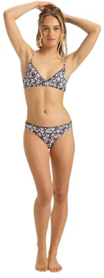 Produktbild von Roxy - Bikini-Set für Damen, dreieckige Körbchen GT22387 (38 DE) (Anthrazit/Floral)