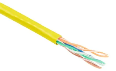 Immagine prodotto di ACT CAT5E U/UTP patch a trefoli giallo100 m