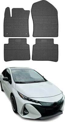 Immagine prodotto di 2015-2025 Toyota Prius tappetini in gomma nera 4 pezzi