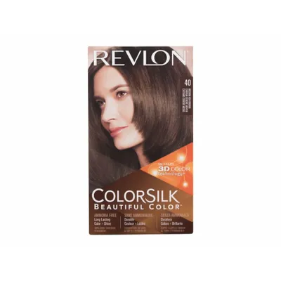 Produktbild von Revlon ColorSilk Professionelle Haarfarbe Mittelaschbraun 40 - 120 ml