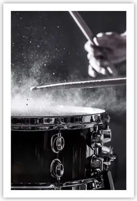 Produktbild von Poster - Poster ohne Rahmen - Trommel Staub Trommel - 61x91,5 cm - Wand Bild - Wanddeko - Wandbilder - Kunstposter - Wandposter - Bilder - Kunstdruck - Wanddekoration - Wandbild - P2XPA61x91-4313