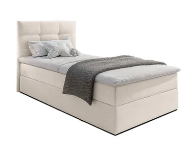 Produktbild von AX LIVING Stauraumbett 120x200 cm Bett Beige Geceteni Gasdruckfedern