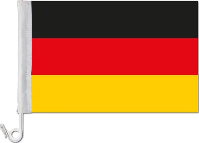 Produktbild von Autofahne Deutschland 45 cm Breite für Seitenscheibe