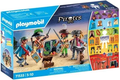 Image de PLAYMOBIL My Figures : Pirates 71533